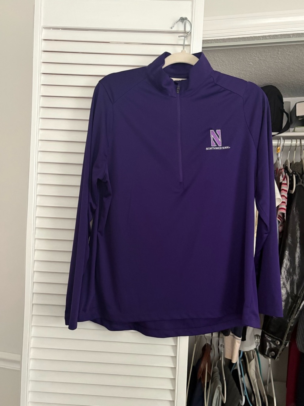 Northwestern women’s half zip